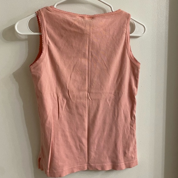 Vintage Lilly Pulitzer pink scalloped tank size small - Picture 3 of 5
